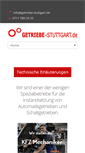 Mobile Screenshot of getriebe-stuttgart.de